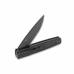 Ganzo G721B-BK Button Lock Folding Knife (Black G10 Handle)