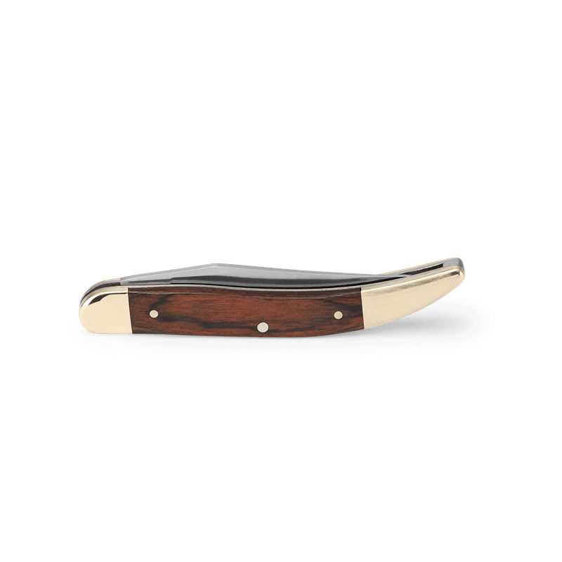 Buck 385 Toothpick Folder (Burlwood Handle)