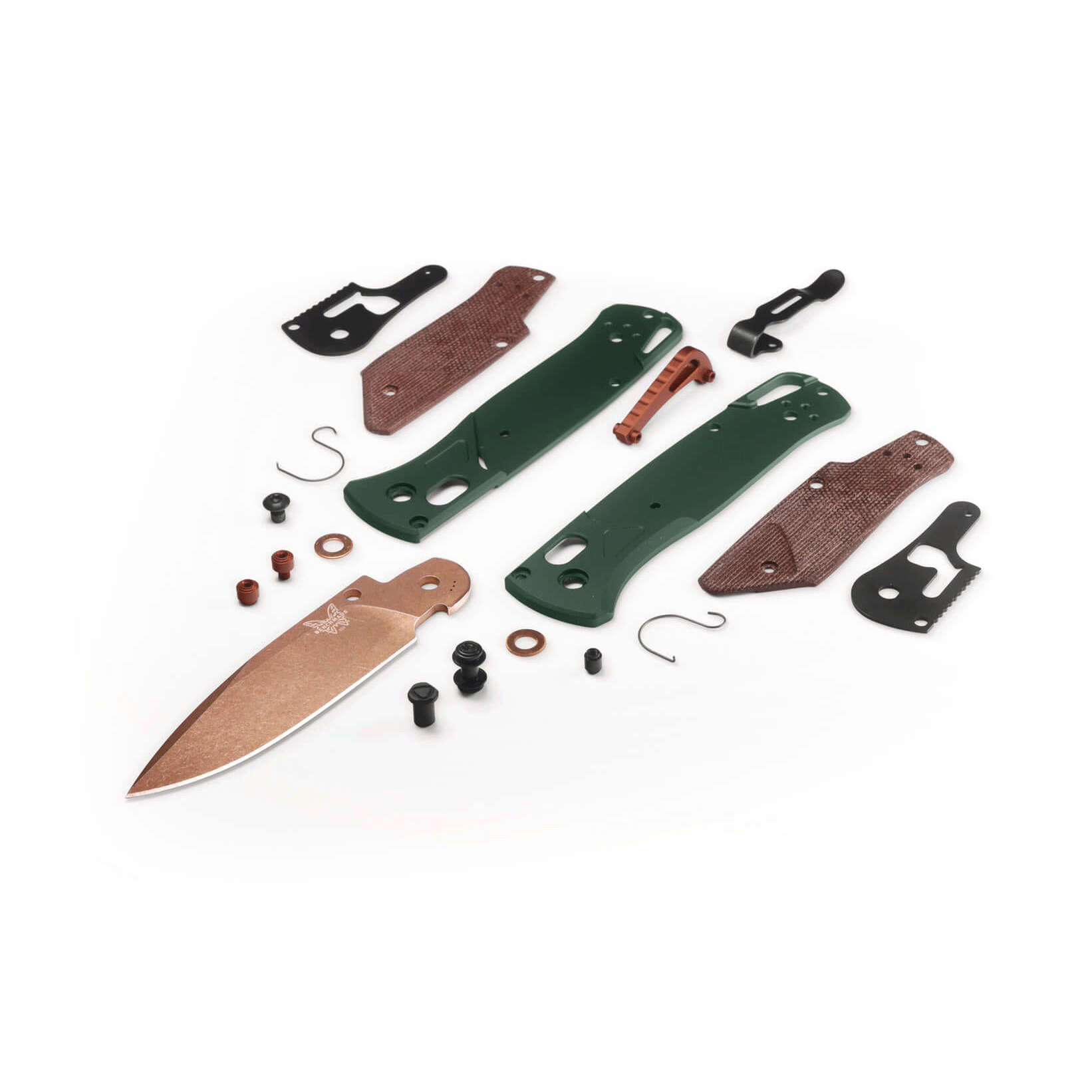 Benchmade 535FE-2602 Bugout Taiga Green Folding Knife (S90V)