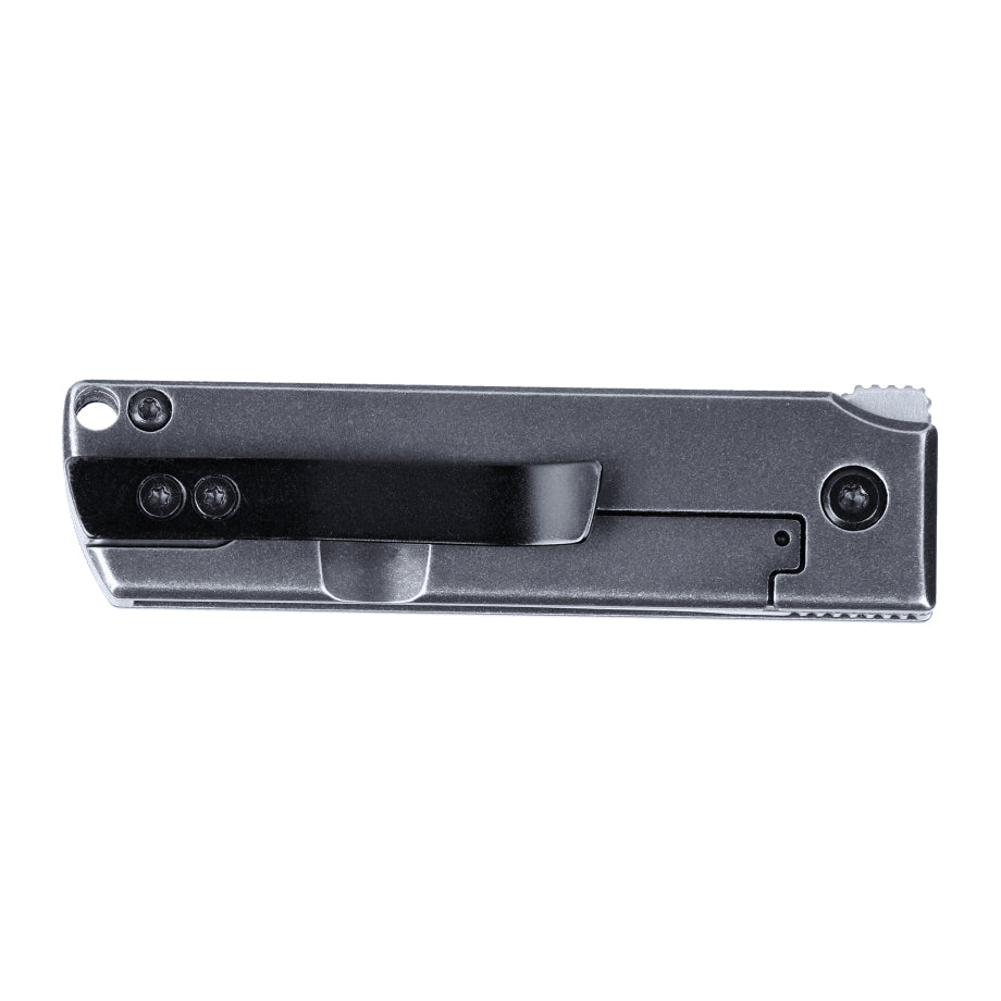 CRKT 5915 MinimalX Folding Knife (Gray Stainless Handle)