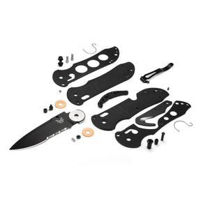 Benchmade 917SBK Tactical Triage Folding Knife (Black G10 Handle)