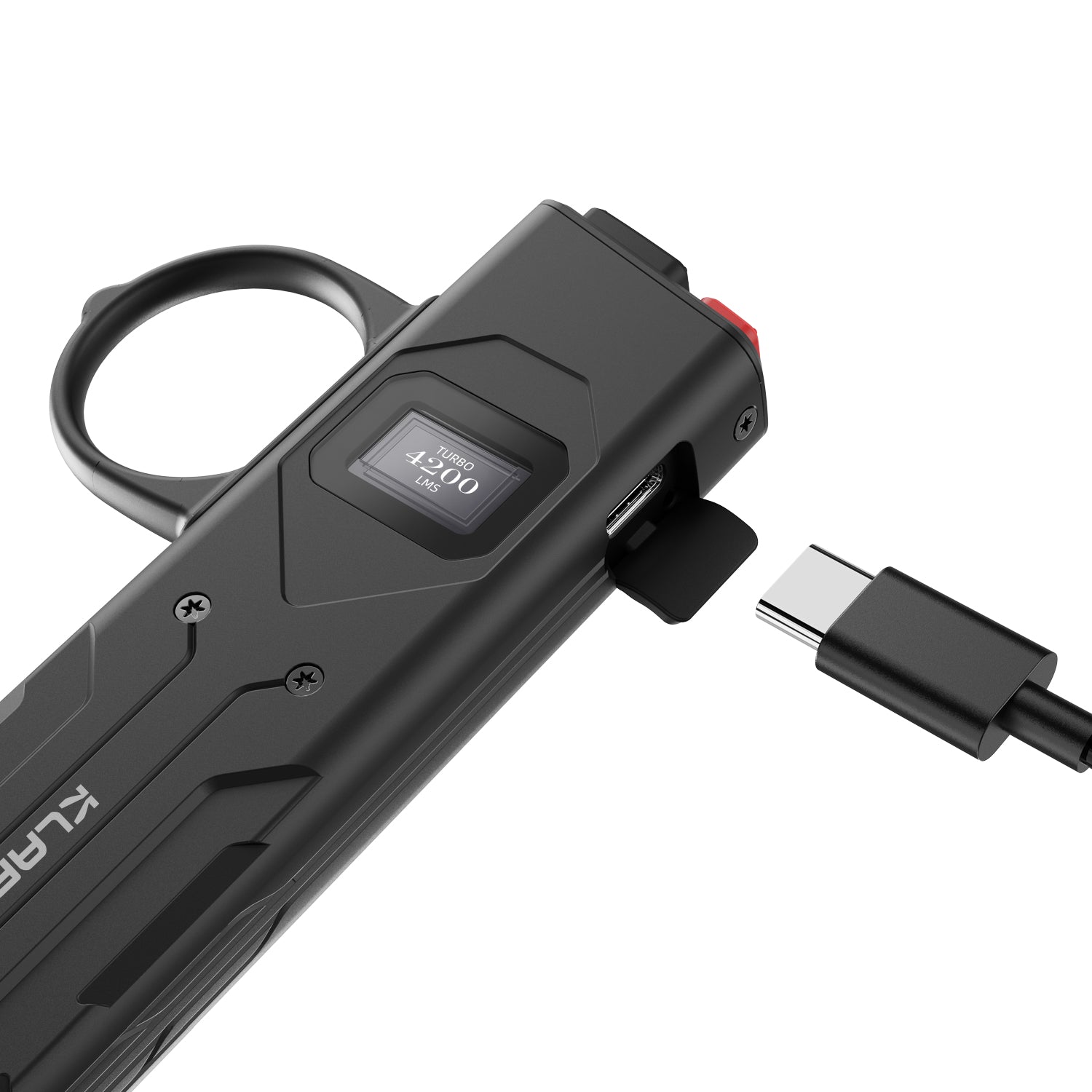 Klarus X1 EDC flashlight pocket clip