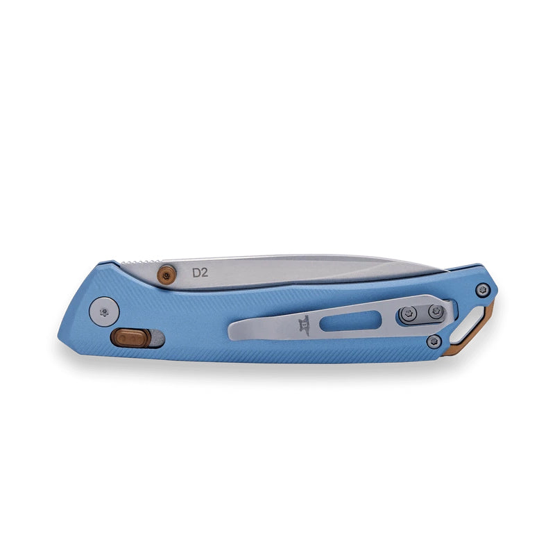 Buck 700 Nomad Folder (Blue Anodized Aluminum)