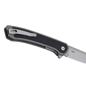 CRKT 7077 Q Compact Folding Knife (Gray Aluminum Handle)