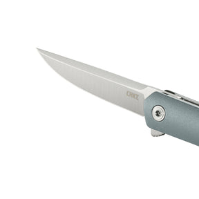 CRKT 7095 CEO Compact Folding Knife (Blue-Gray GRN Handle)