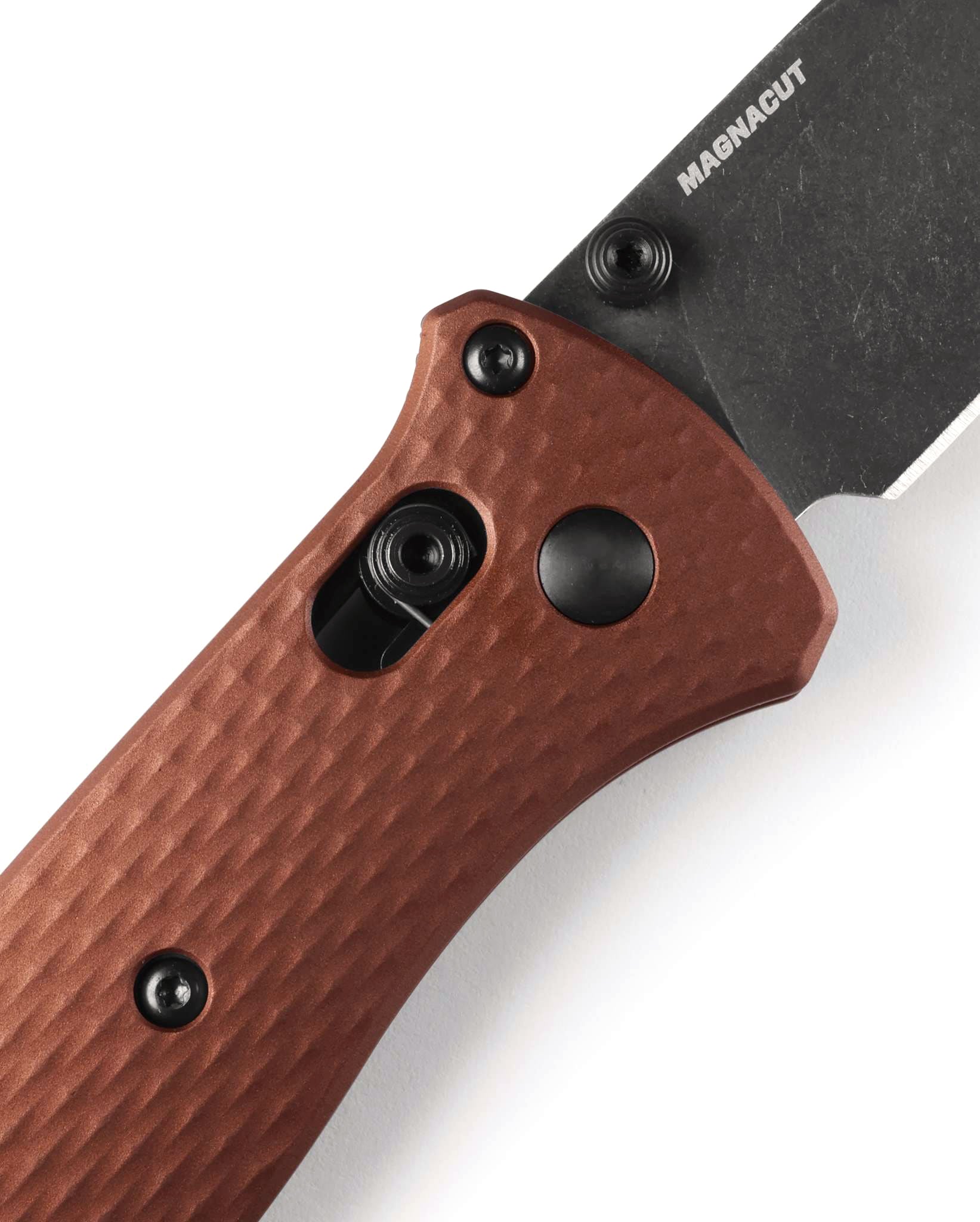 Benchmade 537BK-07 Bailout Folding Knife (Burnt Copper Aluminum Handle)