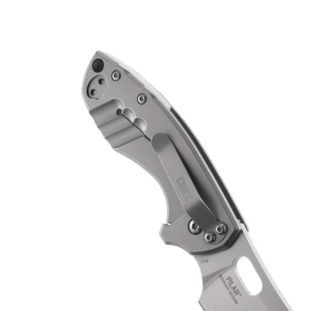 CRKT 5311 Pilar Folding Knife (Stainless Steel Handle)