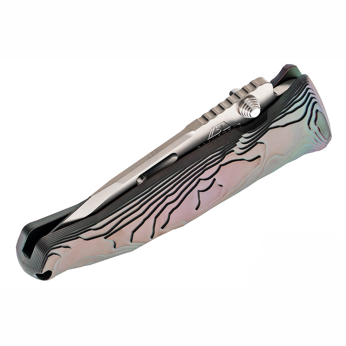 Rockstead SAI-T-ZDP Folding Knife (DLC-Prism Coated Titanium Handle)