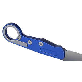 CRKT 4050 Kinematic Provoke EDC Folding Knife (Blue Aluminum Handle)