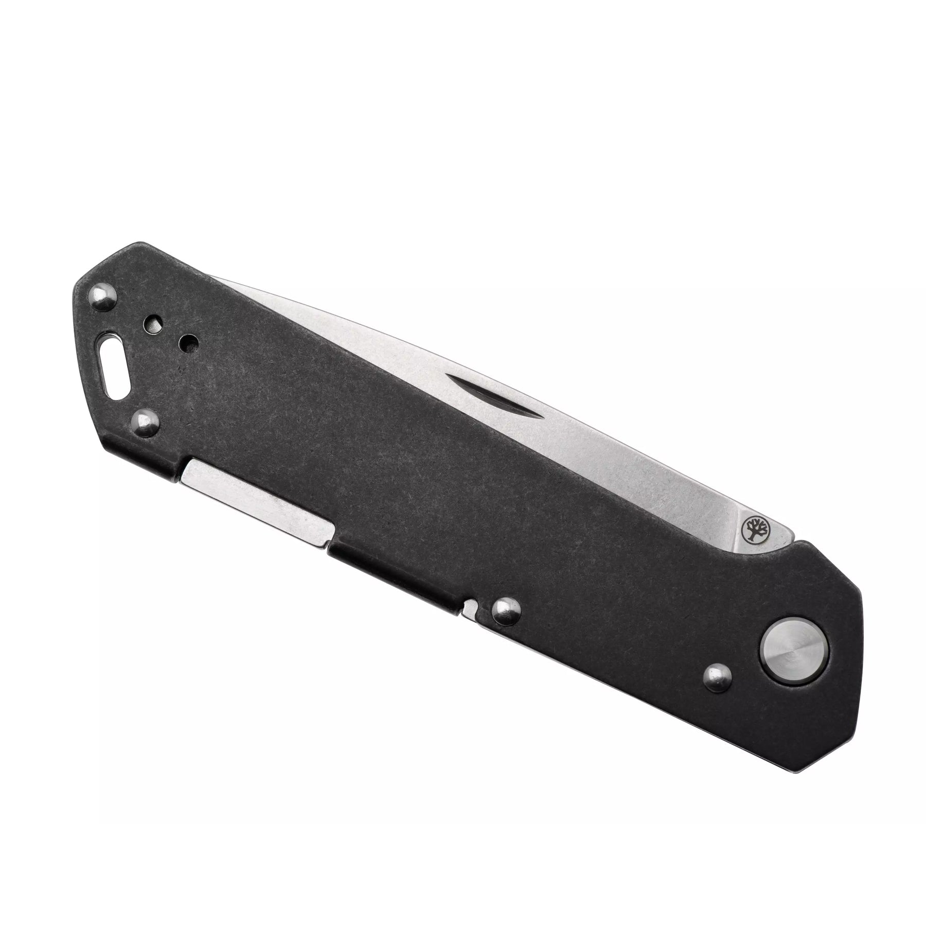 Boker Kihon Bifold 42A Folding Knife (Black Stainless Steel Handle)