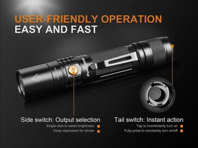 Fenix UC35 V2.0 Rechargeable Flashlight (1000 Lumens)