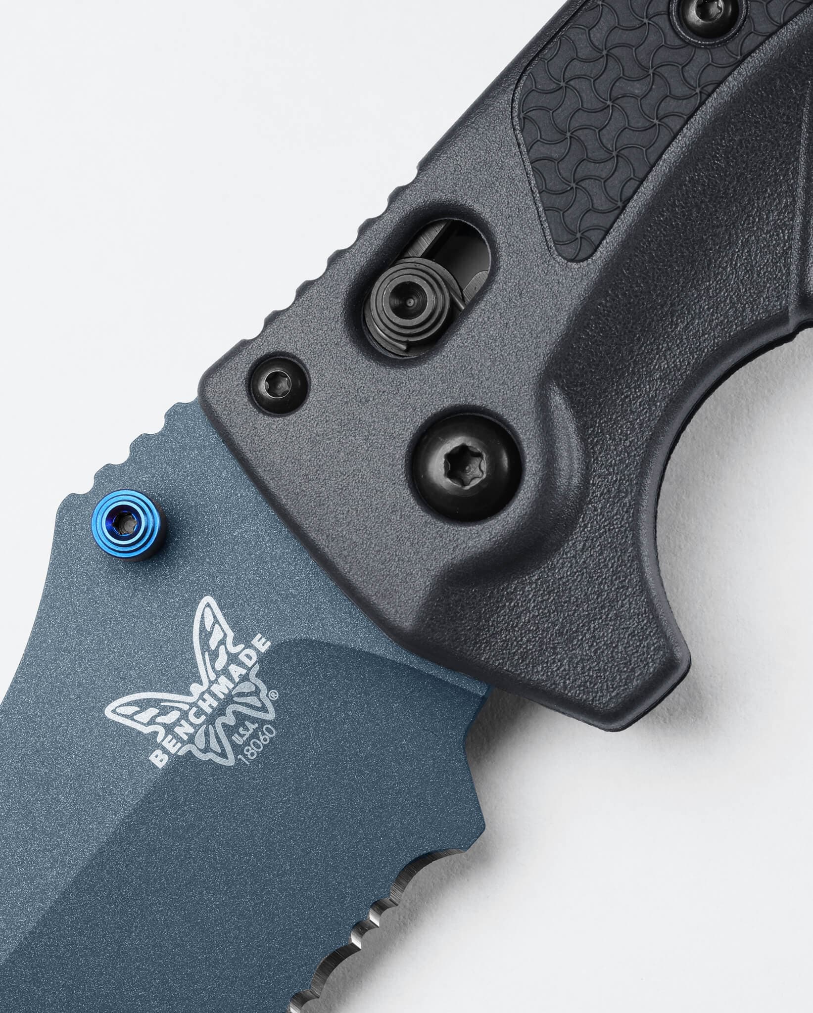 Benchmade 18060SBT-01 Water Adira Folding Knife (MagnaCut) (Serrated)