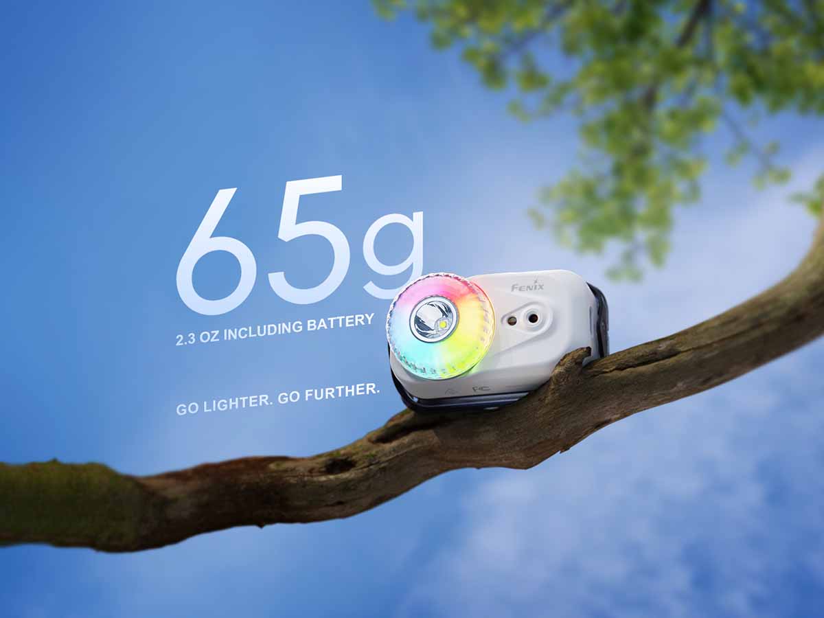 Fenix HL17R Rechargeable Headlamp + Clip Light (500 Lumens) (2 Versions)