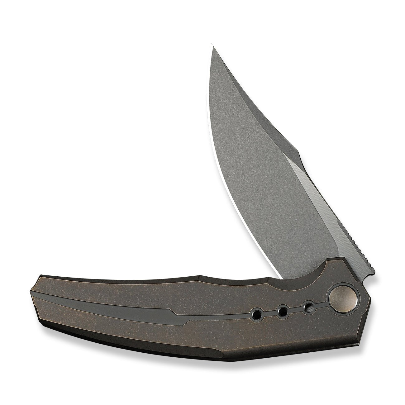 WE KNIFE WE23086-2 Kyklos (Bronze Milled Titanium Handle)