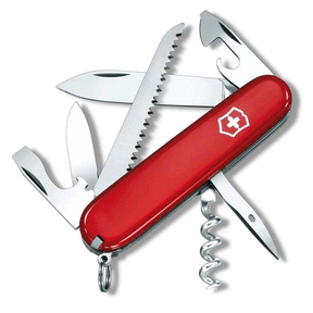 Victorinox Camper Multitool Pocket Knife 1.3613 (Red)