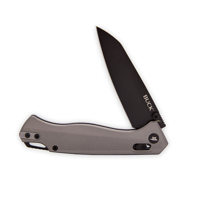 Buck 698 Ferrox Folder (Silver Anodized Aluminum)
