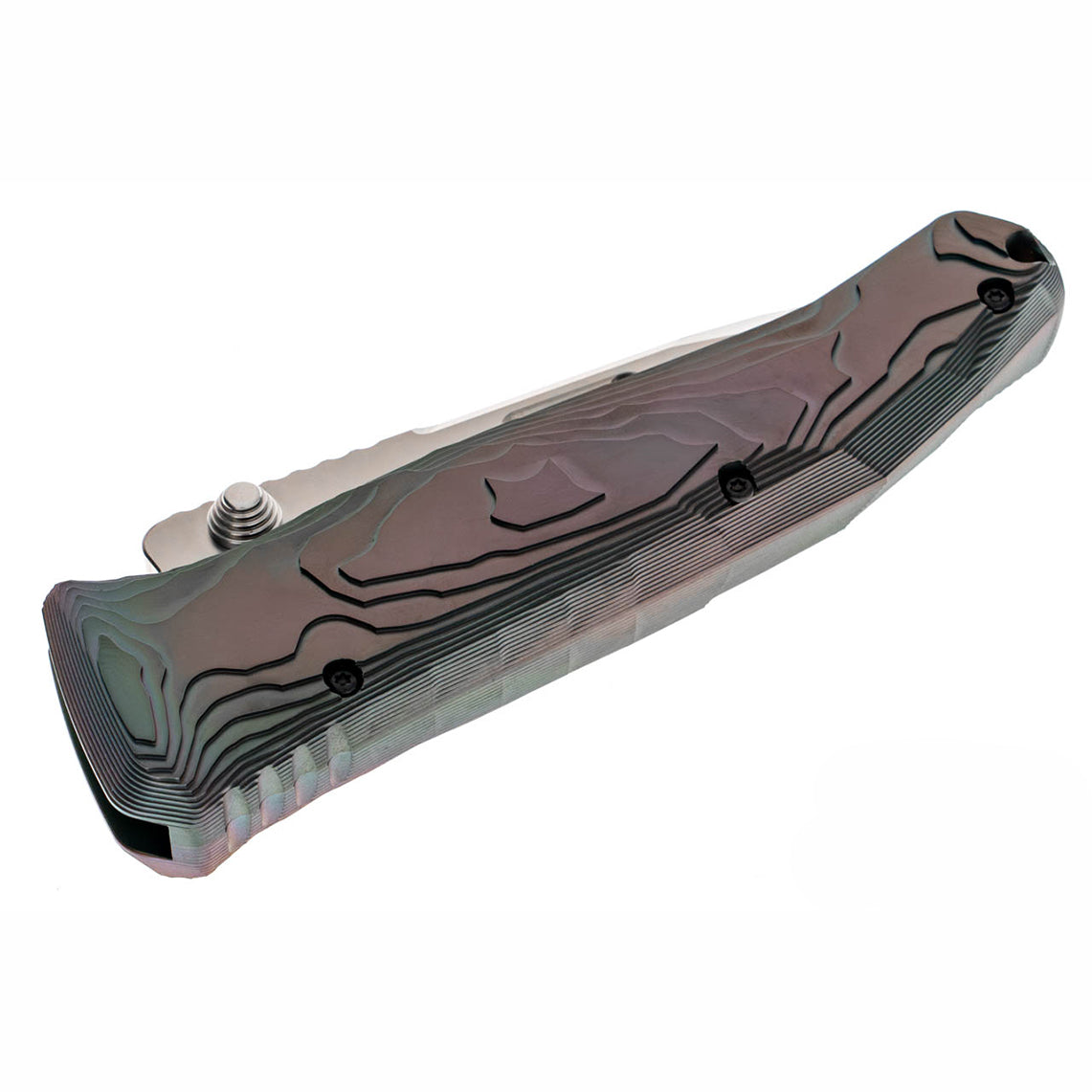 Rockstead SAI-T-ZDP Folding Knife (DLC-Prism Coated Titanium Handle)