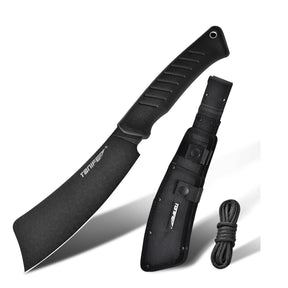 Tonife HKT6002BK-BTSW Hercules Fixed Blade (Black TPE Handle)