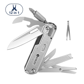 Bibury EDC Pocket Knife Tool (12-in-1)