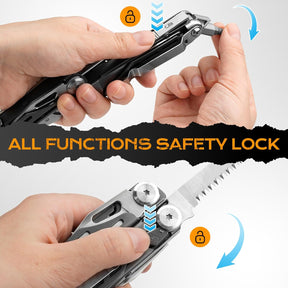 Bibury Plier Multitool (19-in-1) Titanium Coated