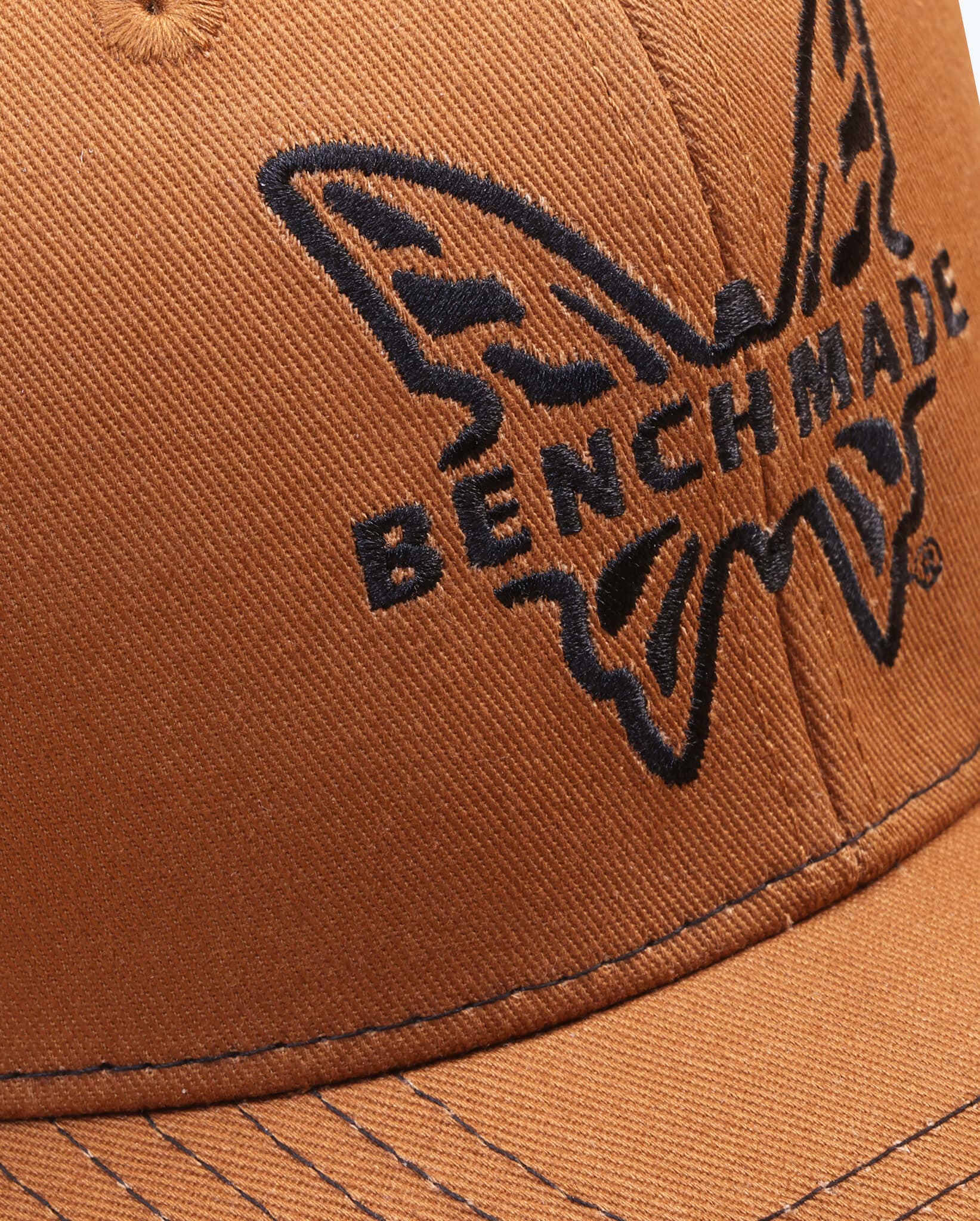 Benchmade Classic Trucker Hat (Caramel Black)