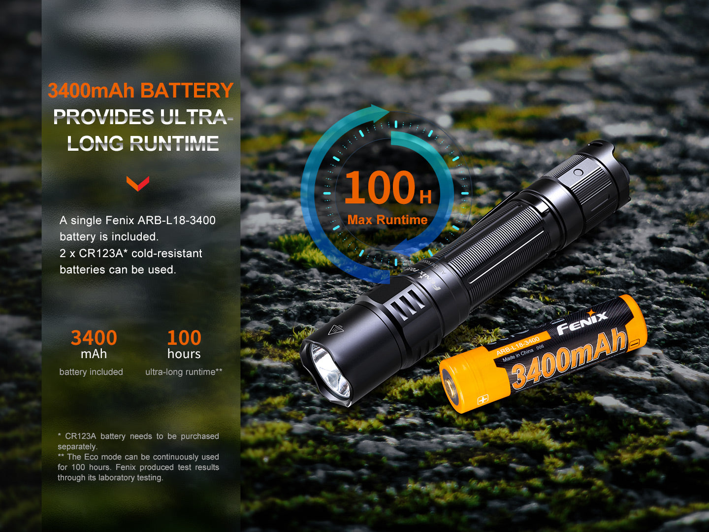 Fenix PD35R Rechargeable Flashlight (1700 Lumens)