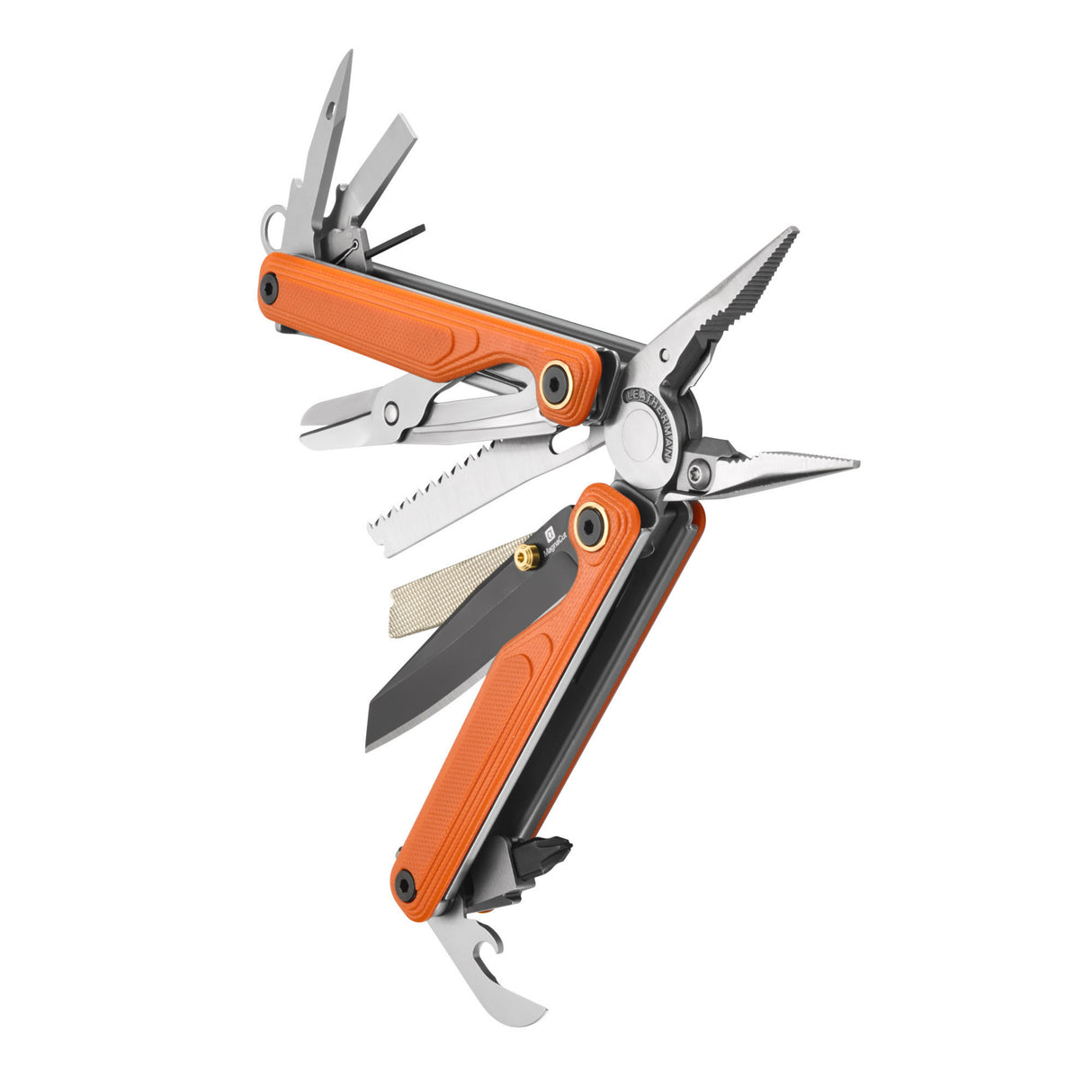 Leatherman Wave® Alpha Multitool (Canyonland Orange G10 Handle)