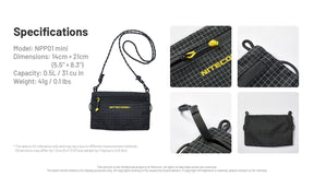 Nitecore Sacoche Sling Bag NPP01 MINI