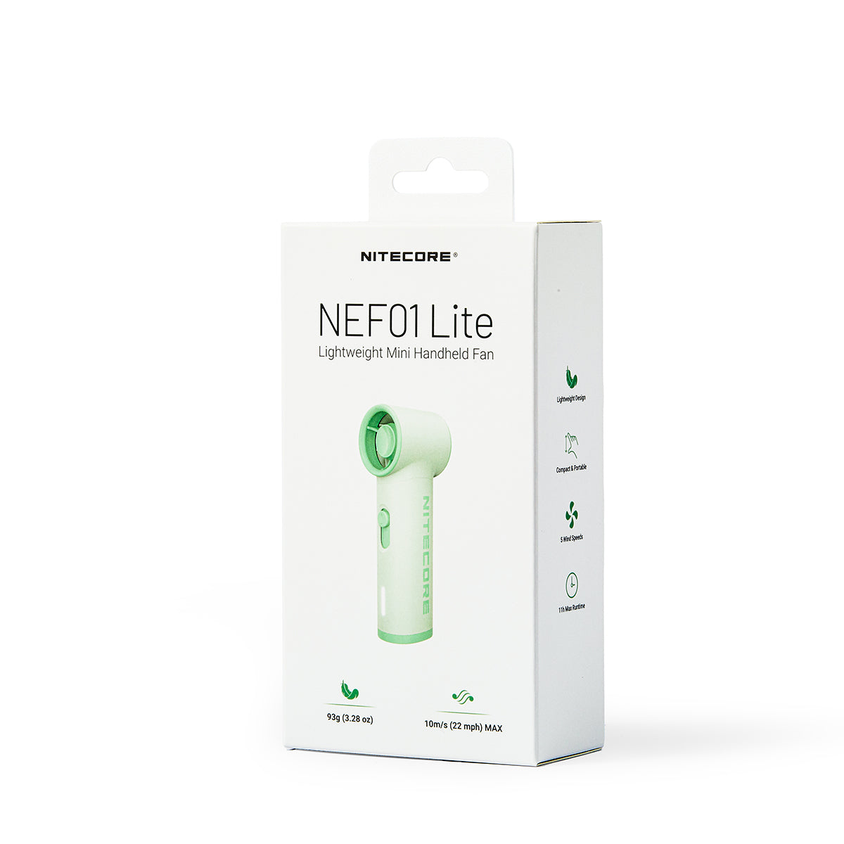 Nitecore NEF01 Lite Mini Handheld Fan (4 Versions)