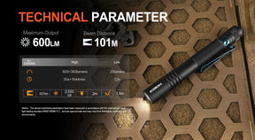 Acebeam Pokelit 2AA Flashlight (600 Lumens) (2 Versions)
