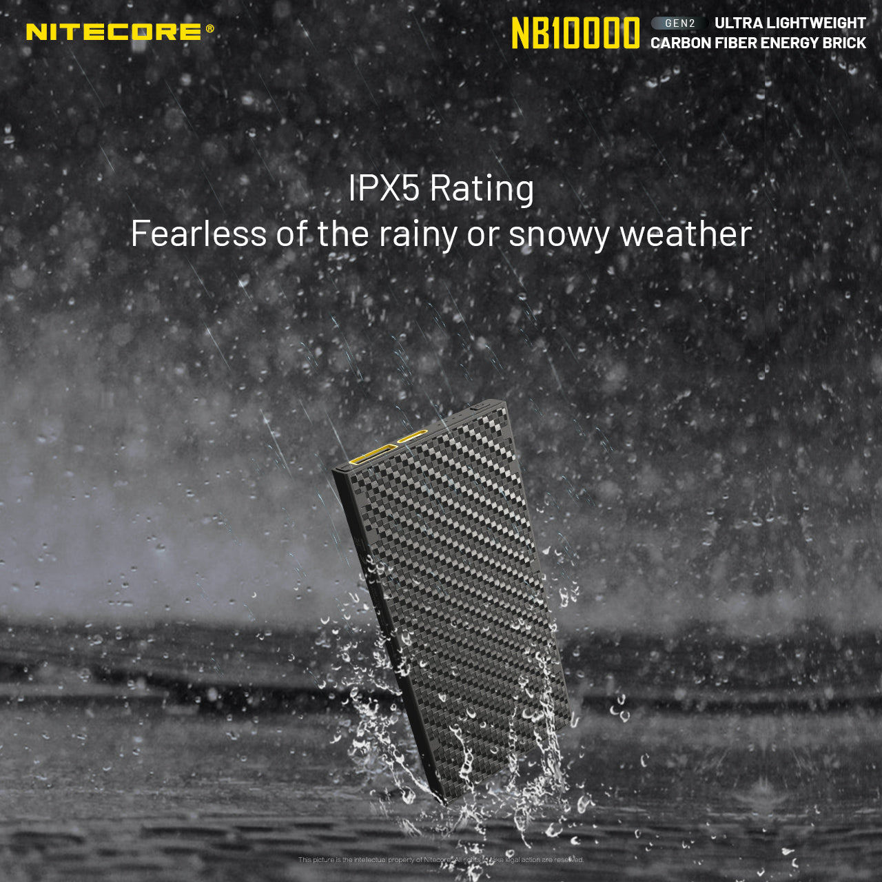 Nitecore NB10000 Gen II Silver Power Bank