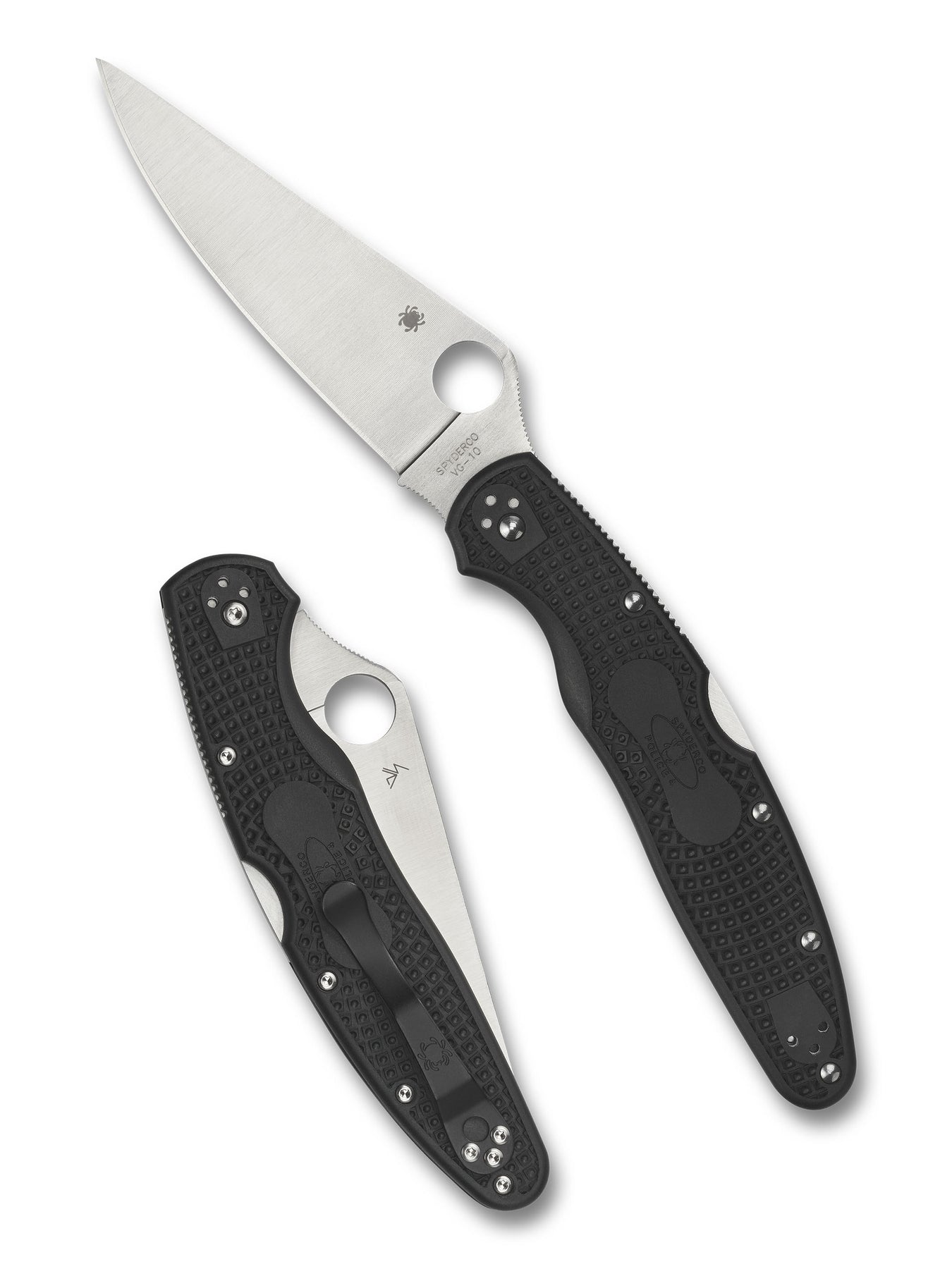 Spyderco C07PBK4 Police 4 Lightweight (Black)
