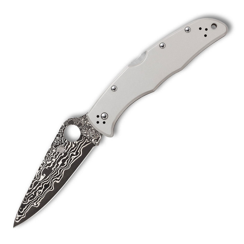 Spyderco C10TIPD Endura 4 Titanium Damascus