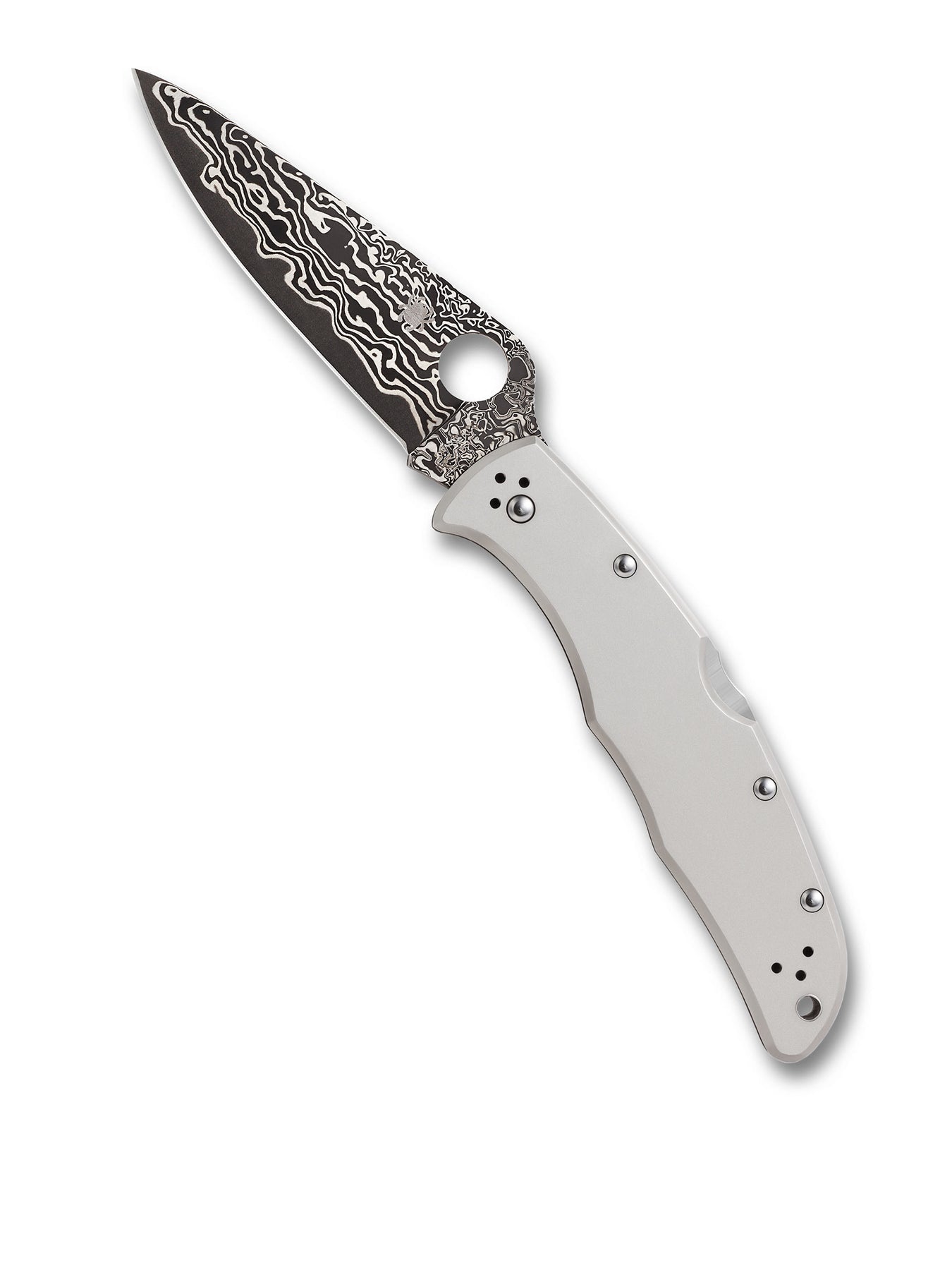 Spyderco C10TIPD Endura 4 Titanium Damascus