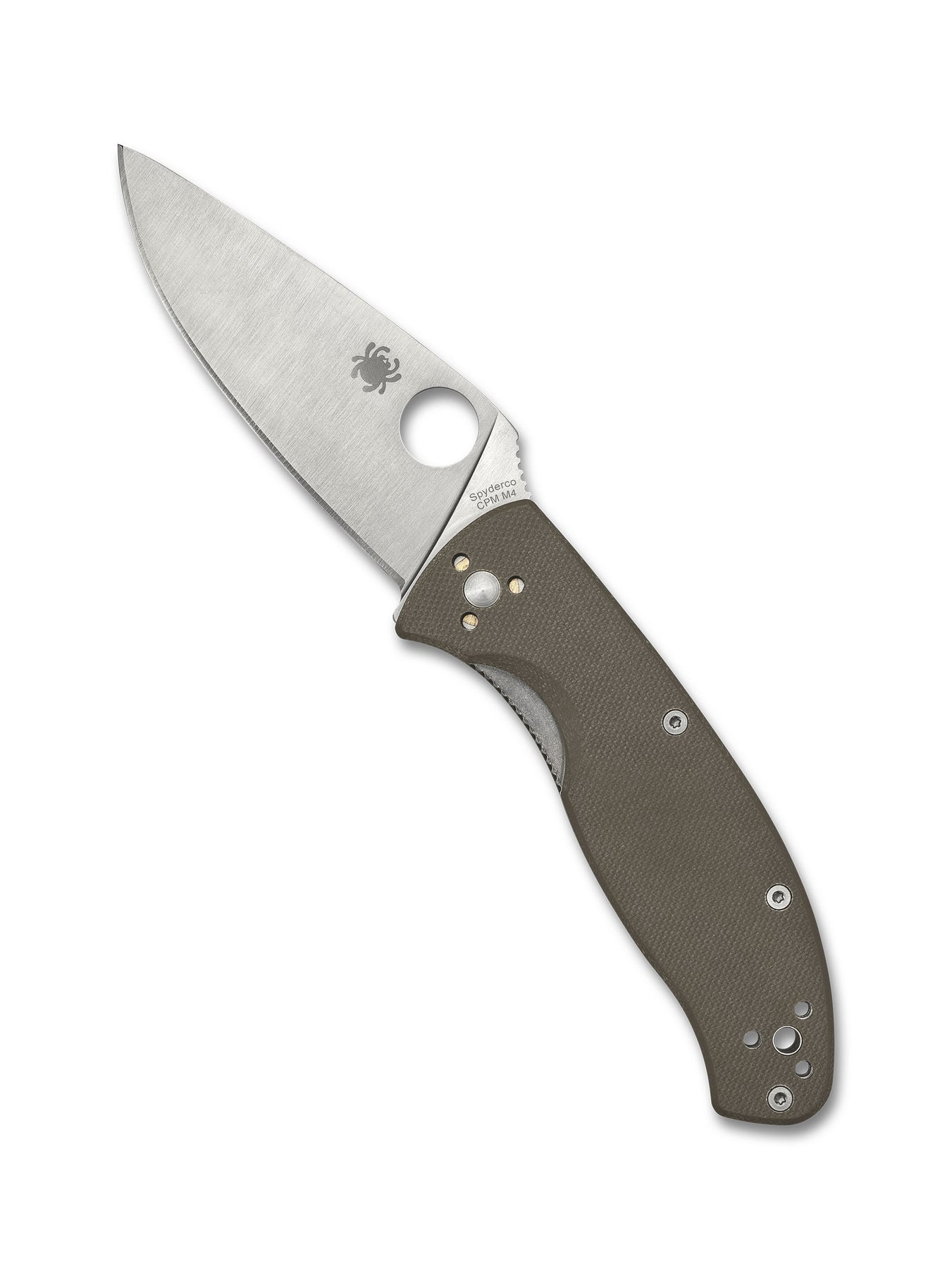 Spyderco C122GBNM4P Tenacious G-10 CPM M4 (Brown)