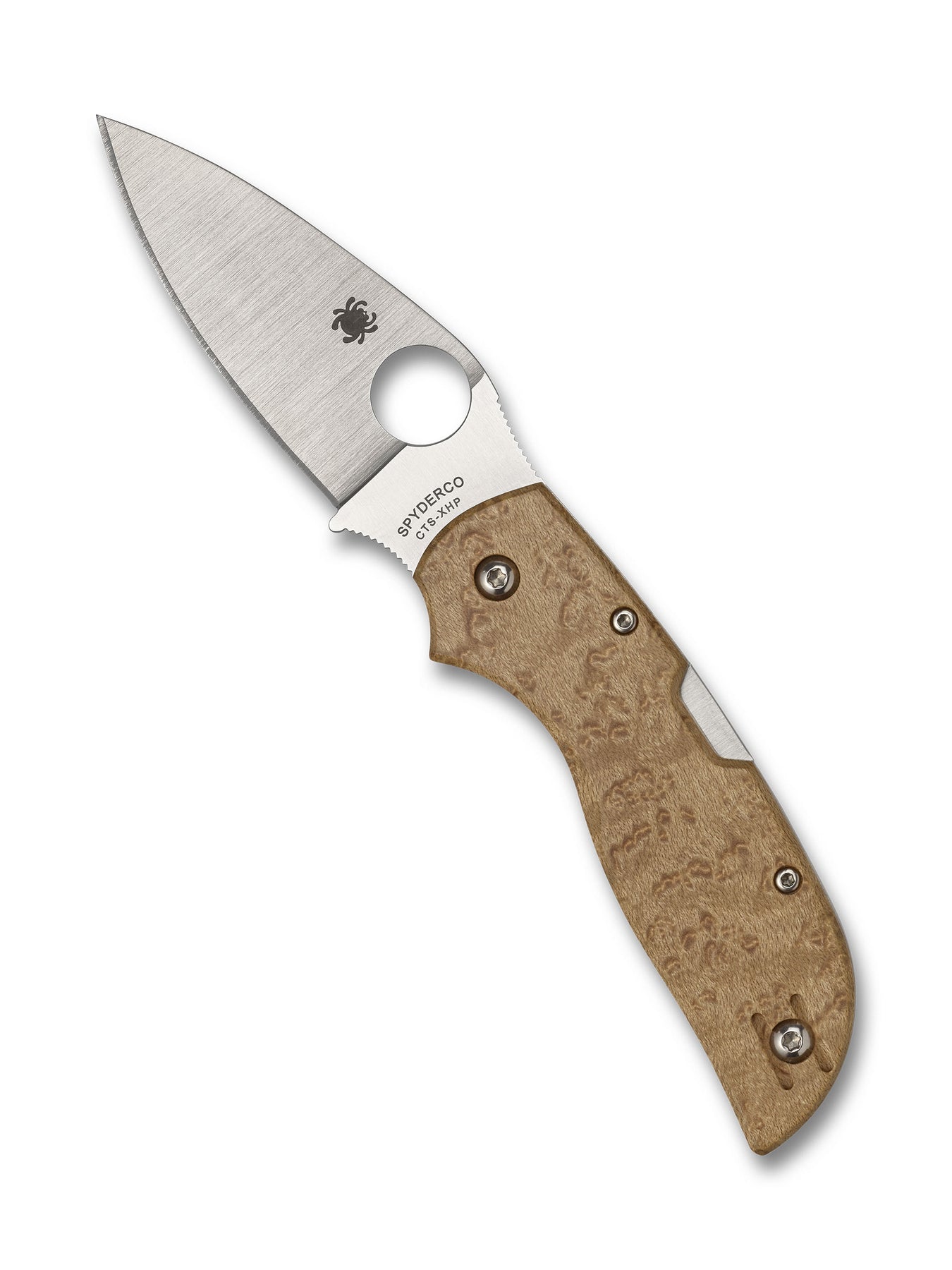 Spyderco C152WDP Chaparral (Birdseye Maple)