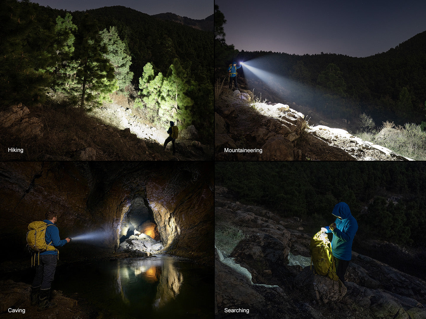 Fenix C16 flashlight features