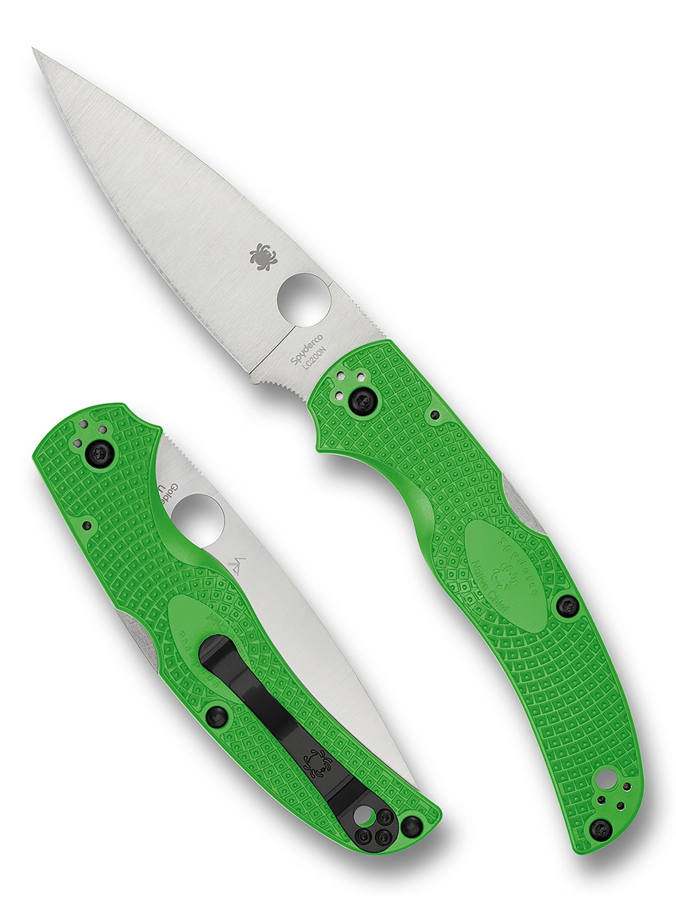 Spyderco C244PGR Native Chief Lightweight Salt LC200N (Green)