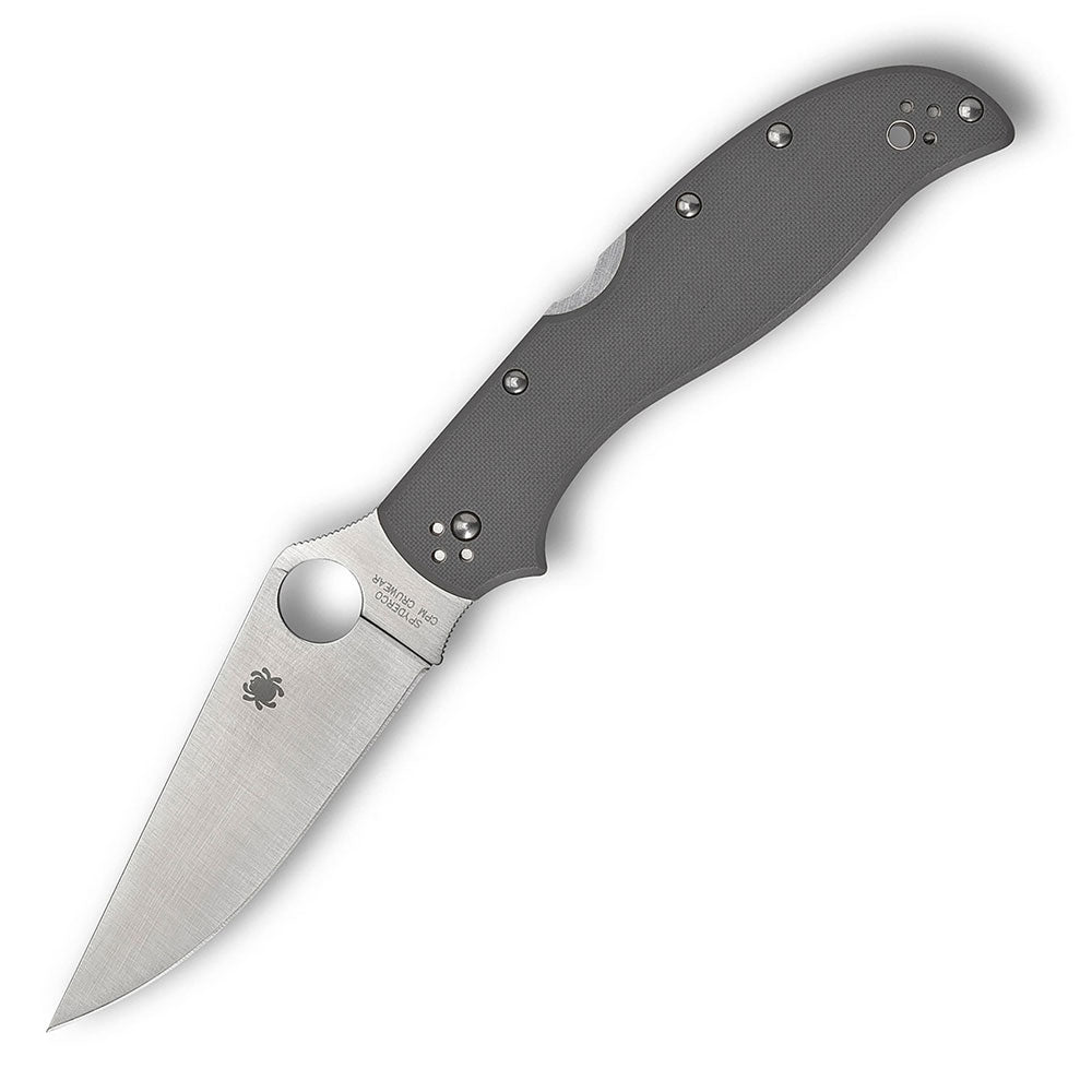 Spyderco C258GPGYCW Stretch 2 XL G-10 CPM CRU-WEAR (Gray)