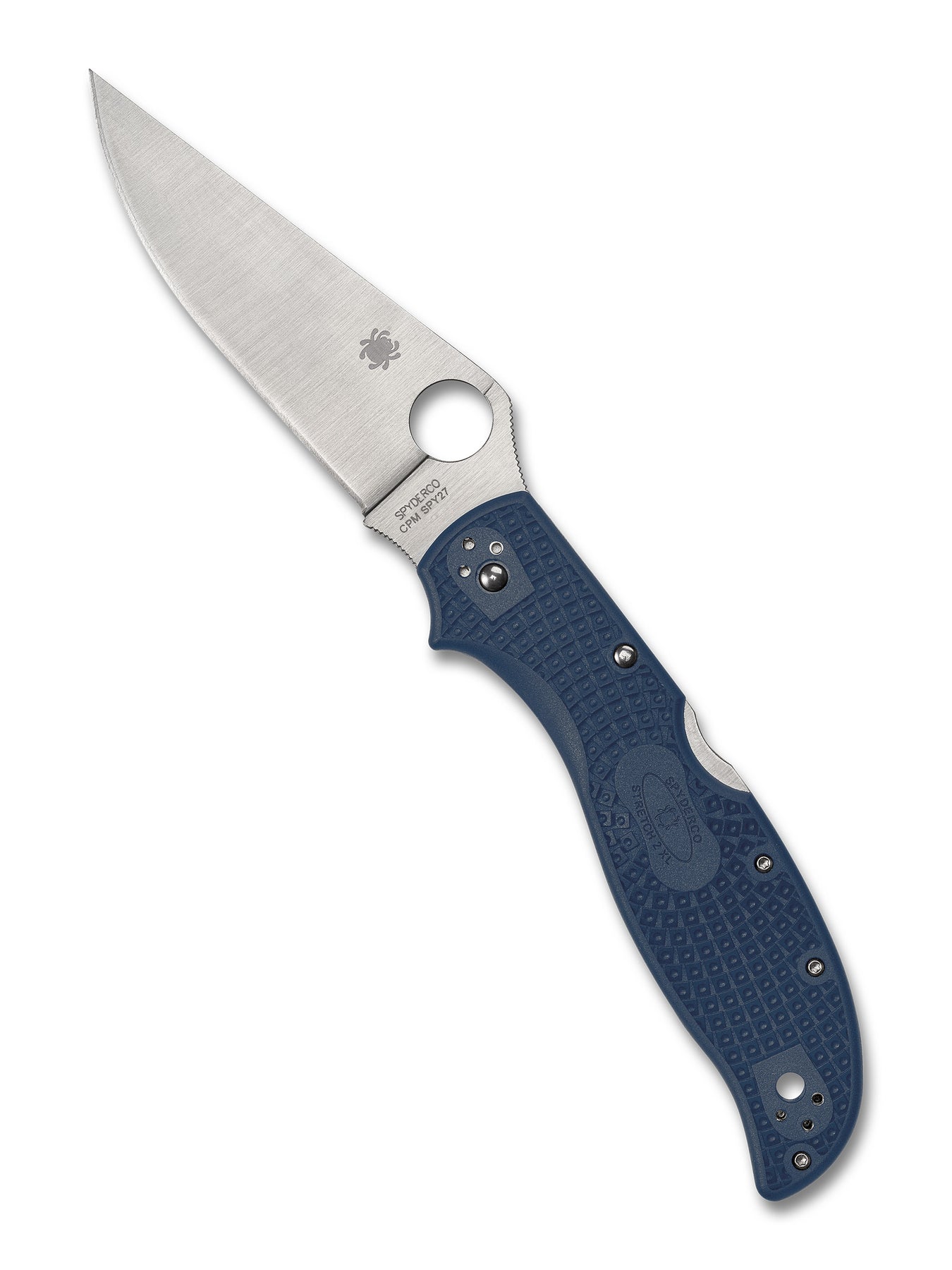 Spyderco C258PCBL Stretch 2 XL Lightweight CPM SPY27 (Cobalt Blue)