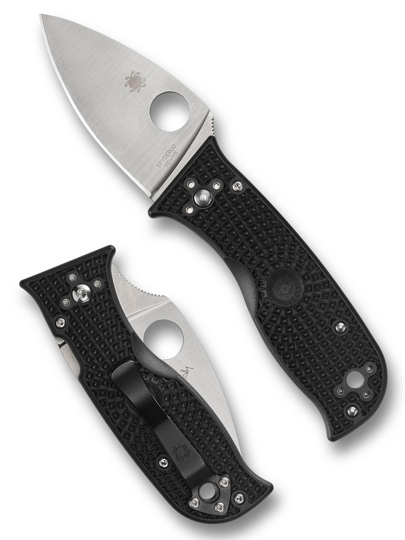 Spyderco C69PBK3 Lil' Temperance 3 Lightweight (Black)