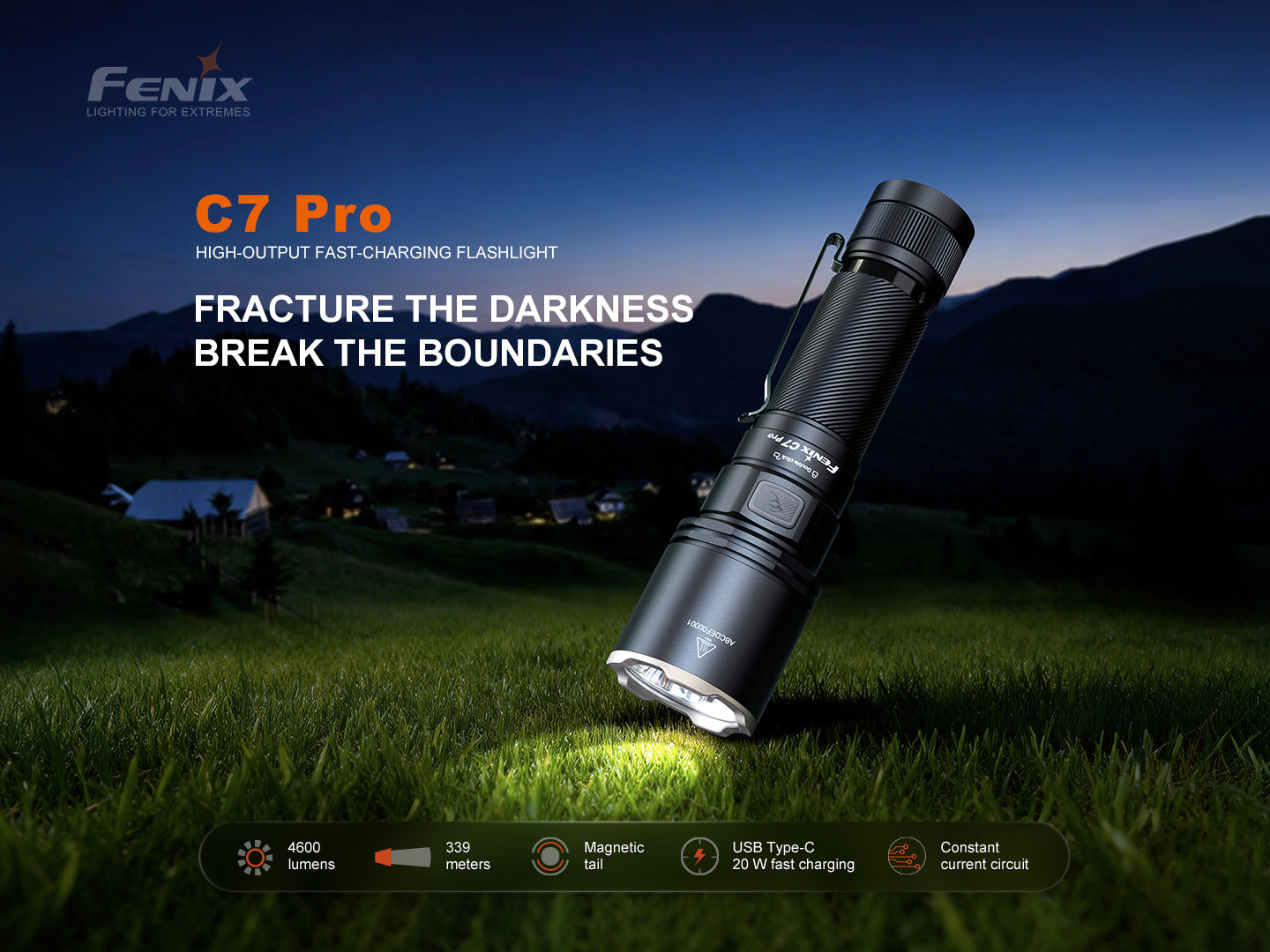 Fenix C7 Pro detail 1