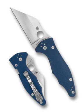 Spyderco C85GPCBL2 Yojimbo 2 Cobalt Blue