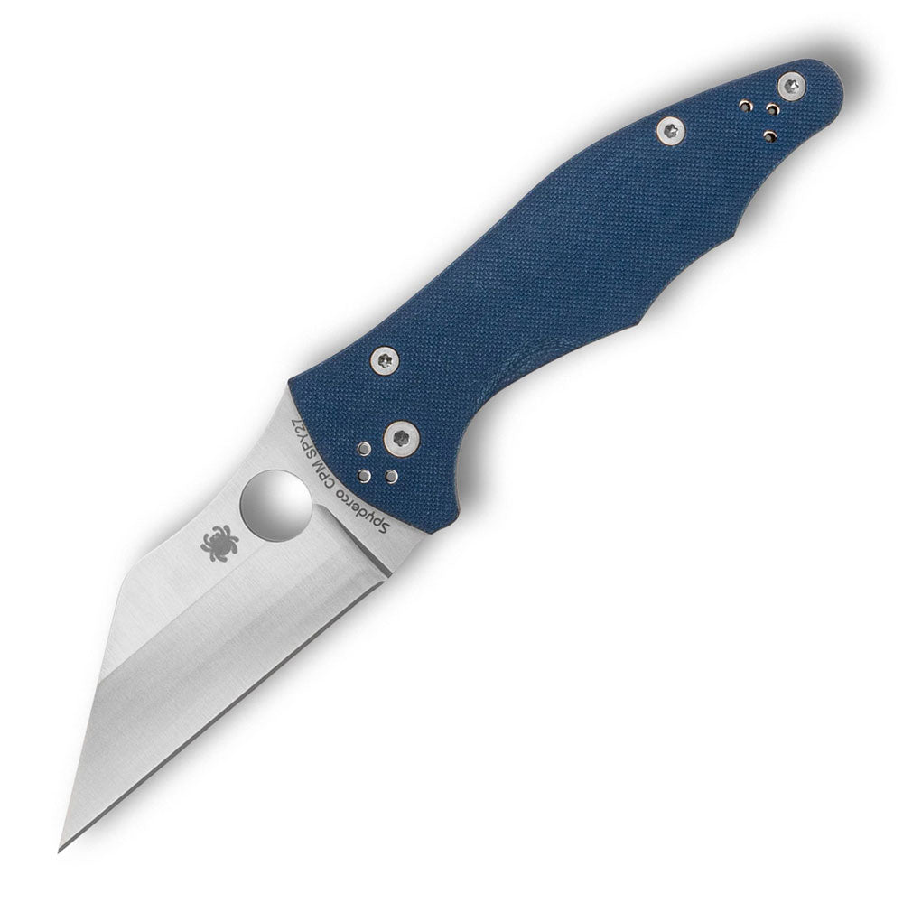 Spyderco C85GPCBL2 Yojimbo 2 G-10 CPM SPY27 (Cobalt Blue)