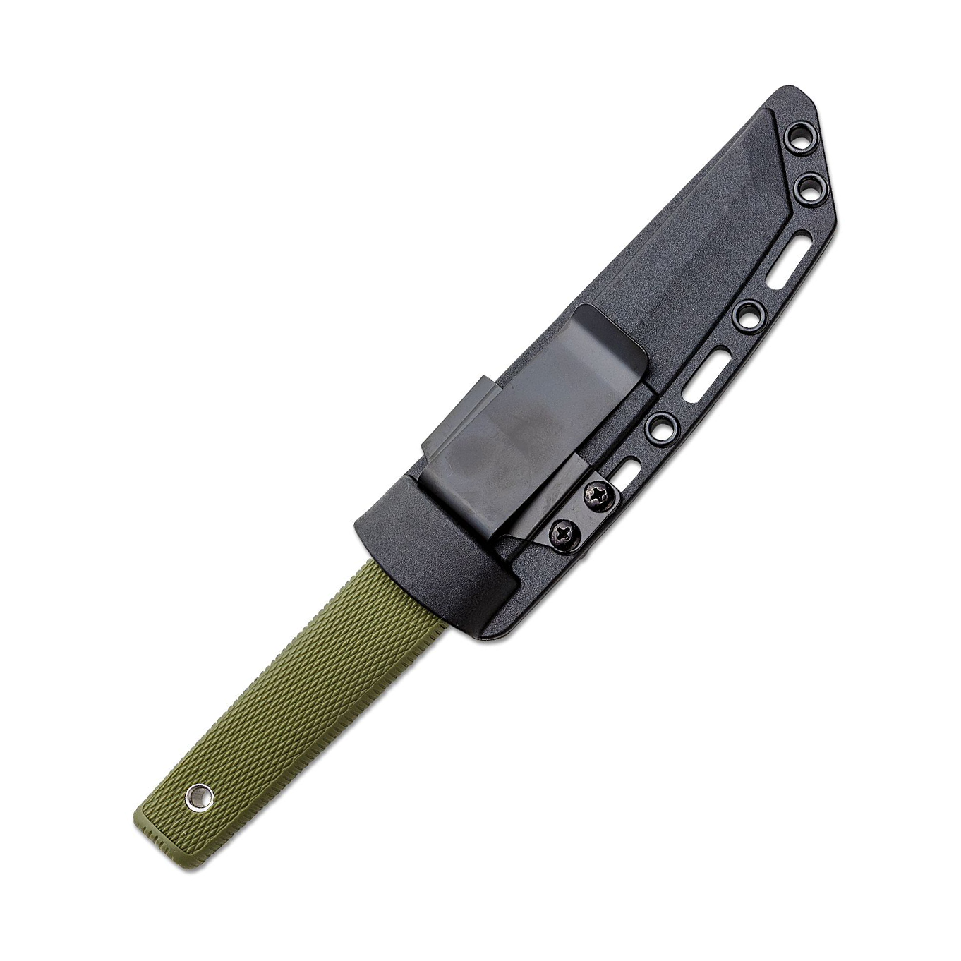 Cold Steel Kobun Black Fixed Blade (OD Green Handle)