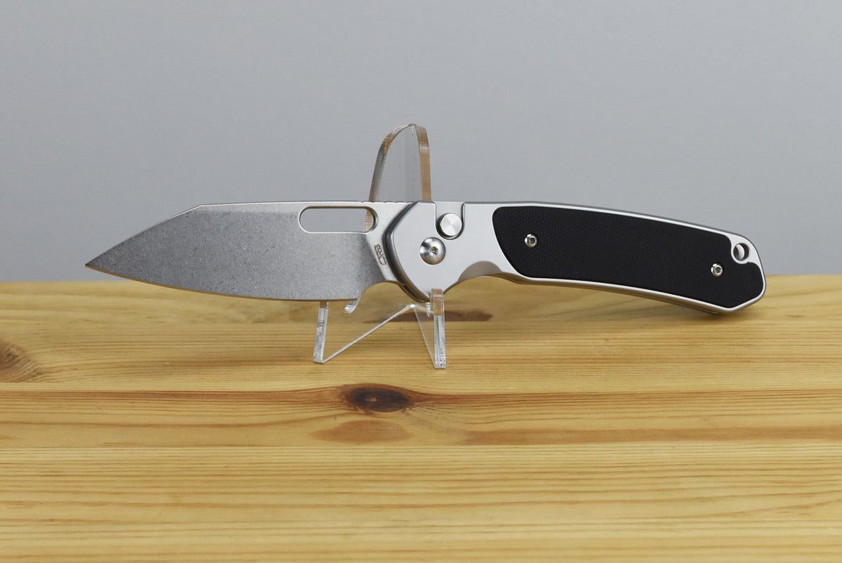 CJRB 1925A1-BK Pyrite Daily Driver (Black Steel/G10 Inlay) Folding Knife