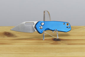 CJRB 1933-BU Mini Pyrite (Blue Aluminum) Folding Knife