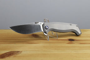 Artisan Cutlery 1864G-GY Kami (Gray Titanium) Folding Knife