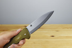 Victorinox Evoke Alox Terra Brown Back Lock Folding Knife 0.9415.L24 (Limited Edition 2024)