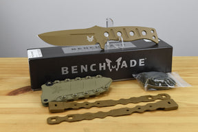 Benchmade 375FE-1 Adamas Fixed Blade (Flat Dark Earth Skeletonized Handle)